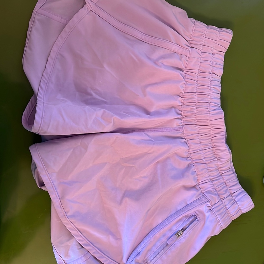 Purple lulu lemon shorts